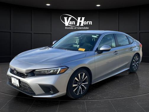 Silver Metallic 2023 Honda Civic EX