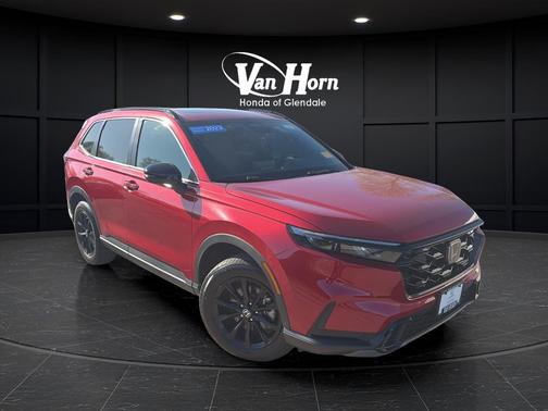 Radiant Red Metallic 2023 Honda CR-V Hybrid Sport AWD