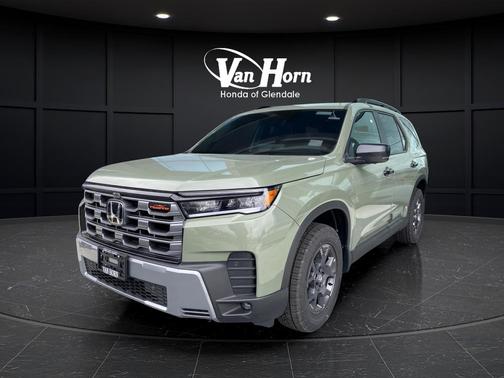Green Metallic 2026 Honda Pilot TrailSport
