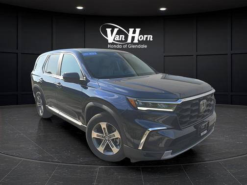 Obsidian Blue Pearl 2023 Honda Pilot AWD EX-L 7 Passenger