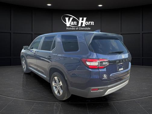 Obsidian Blue Pearl 2023 Honda Pilot AWD EX-L 7 Passenger