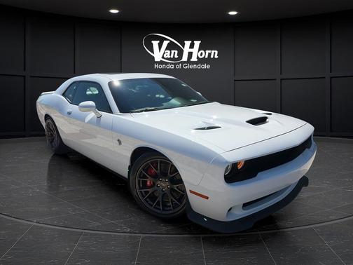 Bright White Clearcoat 2016 Dodge Challenger SRT Hellcat