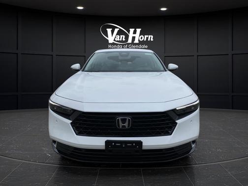 Platinum White Pearl 2026 Honda Accord Hybrid Touring