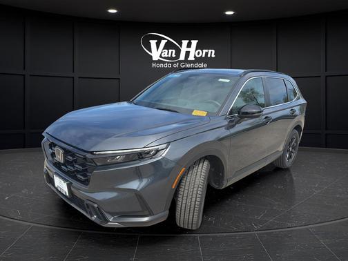 Gray 2023 Honda CR-V Hybrid Sport AWD