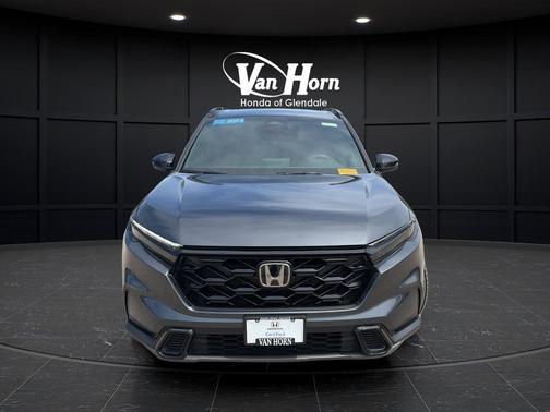 Gray 2023 Honda CR-V Hybrid Sport AWD