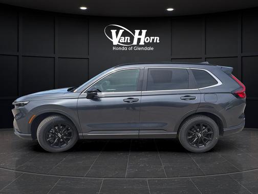 Gray 2023 Honda CR-V Hybrid Sport AWD