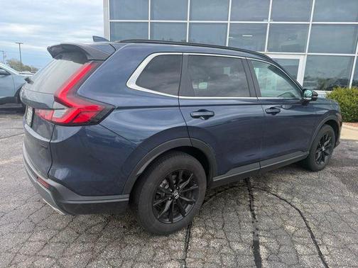 Crystal Black Pearl 2025 Honda CR-V Hybrid Sport AWD