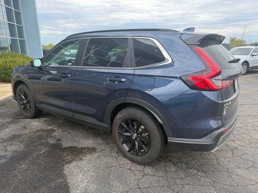 Crystal Black Pearl 2025 Honda CR-V Hybrid Sport AWD
