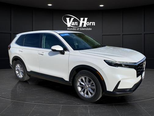 Platinum White Pearl 2023 Honda CR-V EX