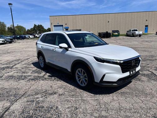 Platinum White Pearl 2023 Honda CR-V EX