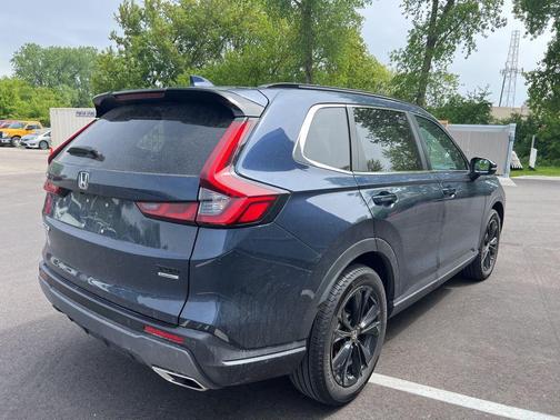 Blue 2023 Honda CR-V Hybrid Sport Touring AWD