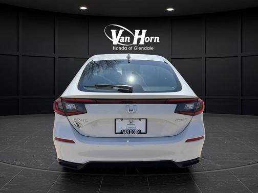 Platinum White Pearl 2024 Honda Civic Sport