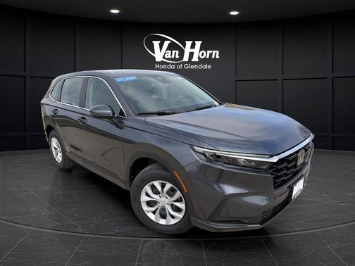 Gray 2024 Honda CR-V LX AWD