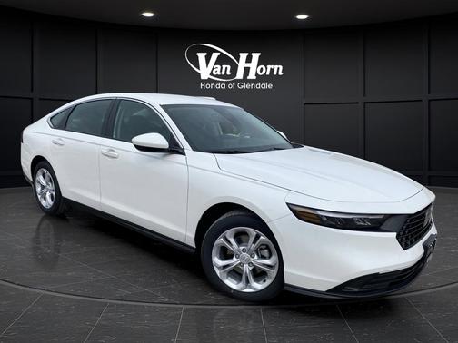 Platinum White Pearl 2026 Honda Accord LX 1.5T