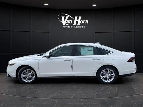 Platinum White Pearl 2026 Honda Accord LX 1.5T