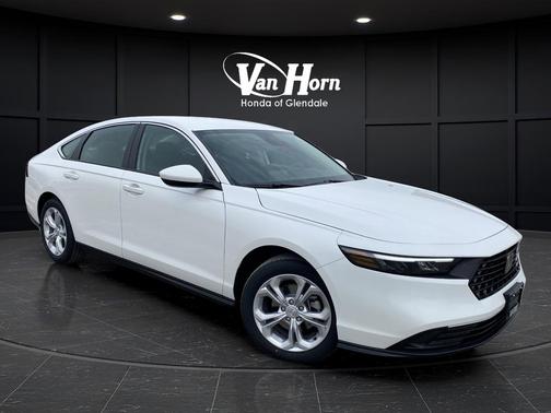 Platinum White Pearl 2026 Honda Accord LX 1.5T