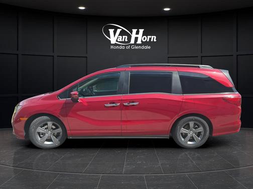Radiant Red Metallic II 2024 Honda Odyssey EX