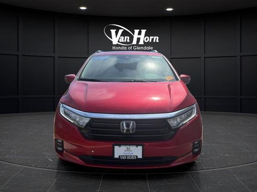 Radiant Red Metallic II 2024 Honda Odyssey EX