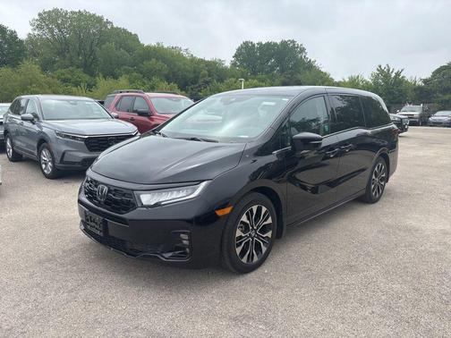 Crystal Black Pearl 2025 Honda Odyssey Elite