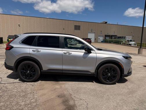 Silver Metallic 2024 Honda CR-V Hybrid Sport Touring AWD
