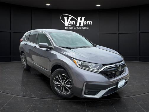 Gray 2022 Honda CR-V AWD EX-L