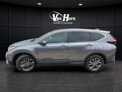 Gray 2022 Honda CR-V AWD EX-L