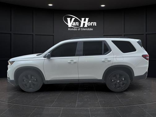 Platinum White Pearl 2025 Honda Pilot Black Edition