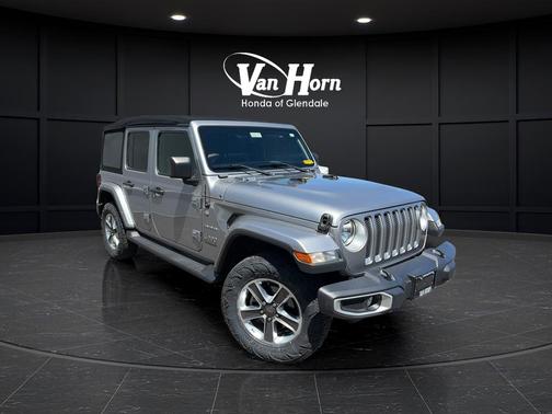 Billet Silver Metallic Clearcoat 2020 Jeep Wrangler Unlimited Sahara