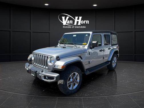 Billet Silver Metallic Clearcoat 2020 Jeep Wrangler Unlimited Sahara