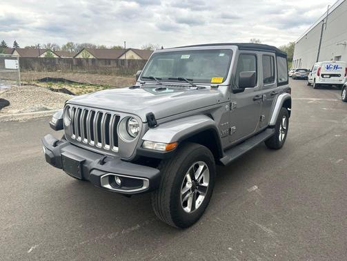 Billet Silver Metallic Clearcoat 2020 Jeep Wrangler Unlimited Sahara