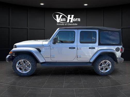 Billet Silver Metallic Clearcoat 2020 Jeep Wrangler Unlimited Sahara