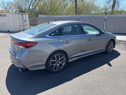 Machine Gray 2018 Hyundai SONATA Limited 2.0T