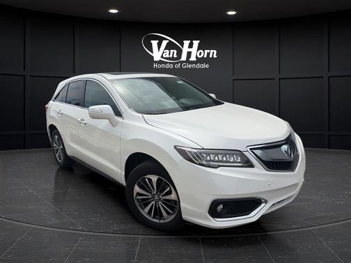 White Diamond Pearl 2017 Acura RDX Advance Package