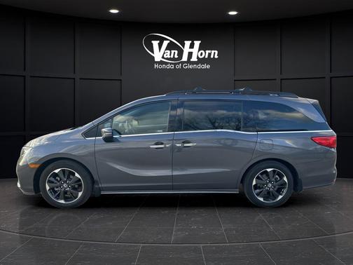 Gray 2024 Honda Odyssey Elite