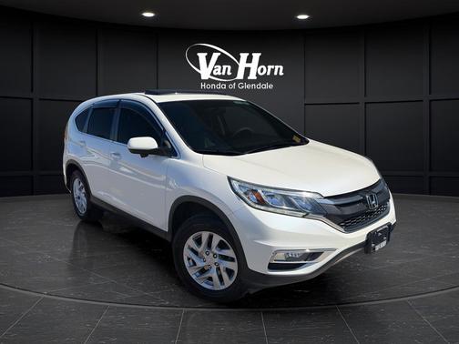 White Diamond Pearl 2015 Honda CR-V EX