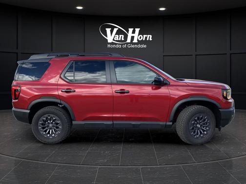Radiant Red Metallic II 2026 Honda Passport AWD TrailSport