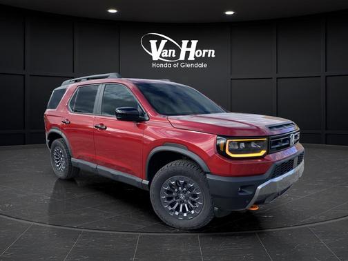 Radiant Red Metallic II 2026 Honda Passport AWD TrailSport