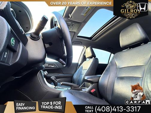 Crystal Black Pearl 2014 Honda Accord Touring