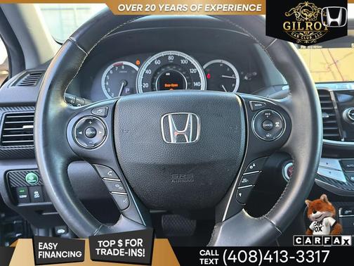 Crystal Black Pearl 2014 Honda Accord Touring