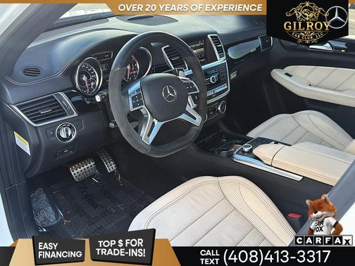 Diamond White Metallic 2014 Mercedes-Benz M-Class 4MATIC