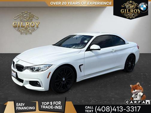 Alpine White 2016 BMW 428 i SULEV