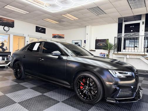 Black 2017 Audi A4 2.0T Premium Plus