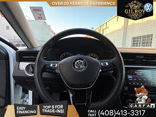 Pure White 2022 Volkswagen Passat 2.0T SE