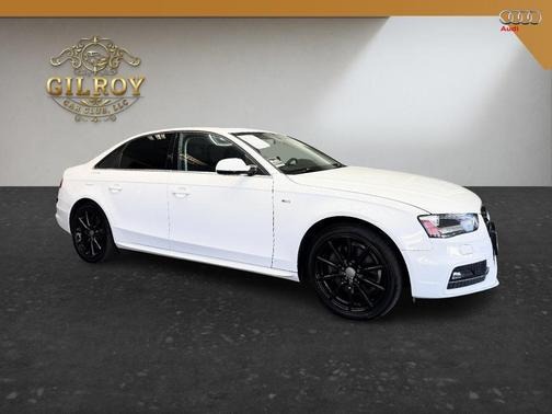 White 2016 Audi A4 2.0T Premium Plus