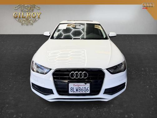 White 2016 Audi A4 2.0T Premium Plus
