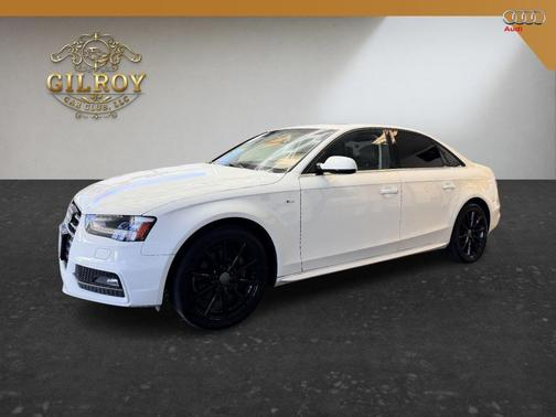 White 2016 Audi A4 2.0T Premium Plus