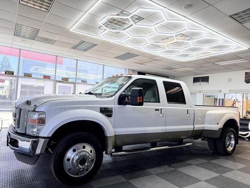 White 2010 Ford F-450 Lariat