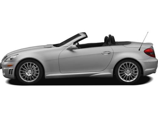 Silver 2007 Mercedes-Benz SLK-Class SLK55 AMG Roadster