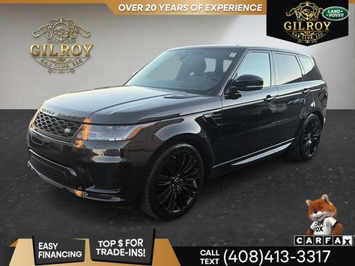 Santorini Black Metallic 2018 Land Rover Range Rover Sport HSE Dynamic