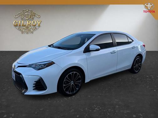 Blizzard Pearl 2019 Toyota Corolla XSE